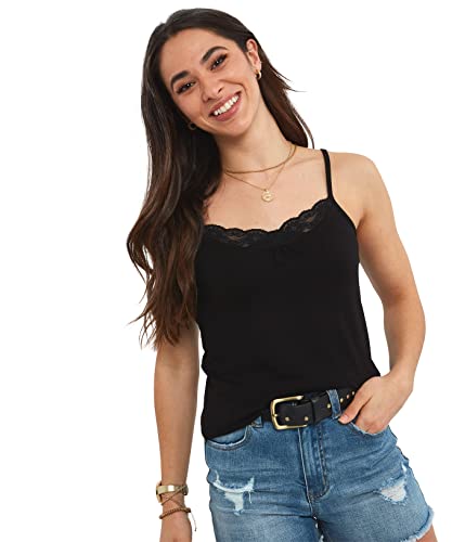 Joe Browns Damen Essential Träger-Top Trägershirt/Cami Shirt, Schwarz, 36 von Joe Browns