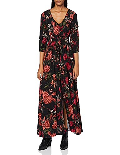 Joe Browns Damen Fascinating Florals Dress Lssiges Kleid, schwarz/red, 32 von Joe Browns