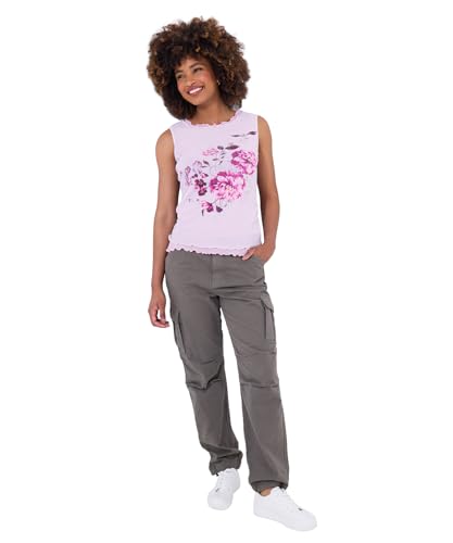 Joe Browns Damen Layered Mesh Floral Vest Weste, weiß, 42 von Joe Browns