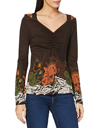 Joe Browns Damen Squirrel Top Langarmshirt, Braun (Schokolade A), 34 von Joe Browns