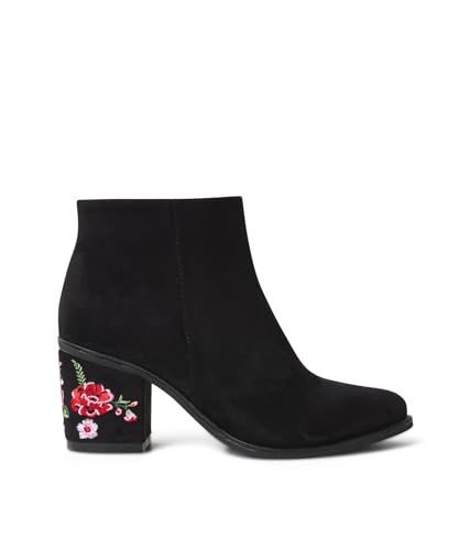 Joe Browns Damen Suedette Western Style Embroidered Boots Stiefelette, Black, 39 EU von Joe Browns