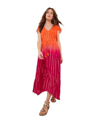Joe Browns Damen Sunset Tassel Detail Maxi Dress Kleid, Orange, 38 Joe Browns Damen Sunset Tassel Detail Maxi Dress Kleid, Orange, 38 von Joe Browns