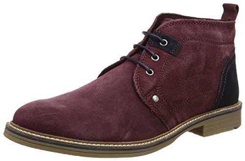 Joe Browns Herren Must Have Suede Desert Boots Stiefeletten, Rot (A-Burgundy) von Joe Browns