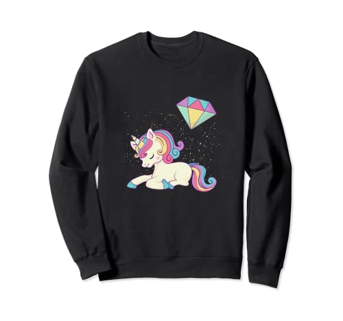 Einhorn Kinder Damen Mädchen Glitzer Unicorn Sweatshirt Einhorn Kinder Damen Mädchen Glitzer Unicorn Sweatshirt von JöPa-Style