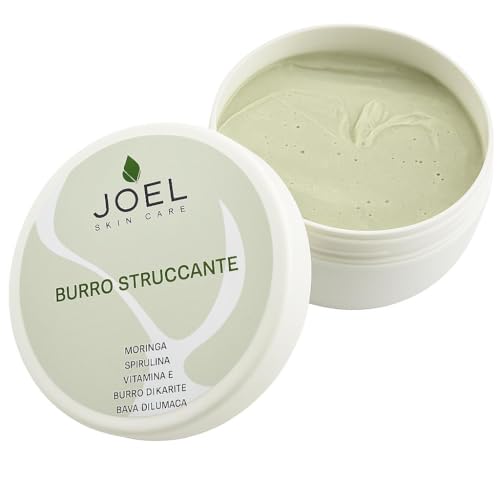 Joel Skin Care - Feuchtigkeitsspendende Make-up-Entferner für Gesicht und Augen für eine gründliche und sanfte Reinigung, mit Moringa, Schneckenschleim, Spirulina und Sheabutter - 100 ml von Joel skin care