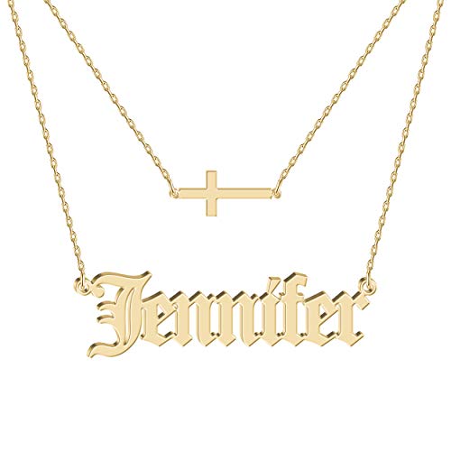 Personalisierte Silber Mehrreihige Namenskette Geschichteten Choker kette mit Namen Kreuz 18K Gold/Rosegold Vergoldet Schmuck Geburtstagsgeschenk Für Frauen Mädchen Mama Freundin Schwester Oma Personalisierte Silber Mehrreihige Namenskette Geschichteten Choker kette mit Namen Kreuz 18K Gold/Rosegold Vergoldet Schmuck Geburtstagsgeschenk Für Frauen Mädchen Mama Freundin Schwester Oma von Joelle Jewelry Design