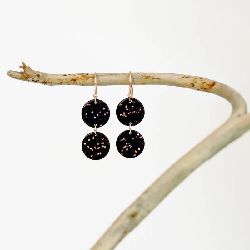 Upcycling Gold Ohrring Ingrid Aus Kaffee Upcycling Gold Ohrring Ingrid Aus Kaffee von JoerdSchmuckdesign