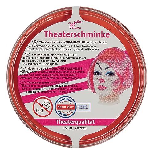 Jofrika Theater-Schminke, Dose 30g, orange von Jofrika