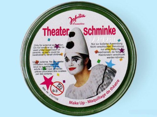 Theaterschminke, 30 g, grün von Jofrika