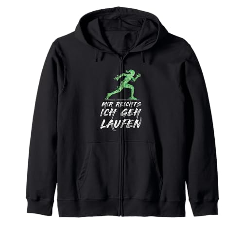 Mir Reichts Ich GEH Laufen Damen Läuferin Joggen Marathon Kapuzenjacke von Jogger Joggerin Lauf Ausdauerlauf Damen und Herren