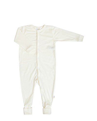 Joha Baby Overall, Wolle Natur (80 9-12m, Weiß) von Joha