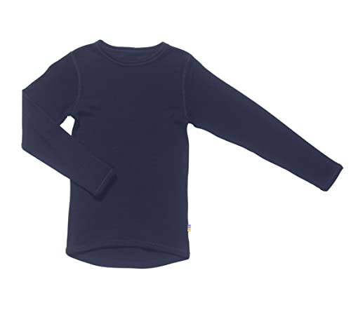 Joha 100% Weicher Merino Wolle Kinder Weste Top Base Layer, Blau von Joha