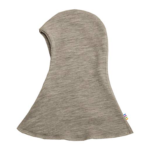 Joha Baby Jungen Mädchen Schalmütze Merino-Wolle/Seide, Größe:41, Farbe:beige Melange von Joha