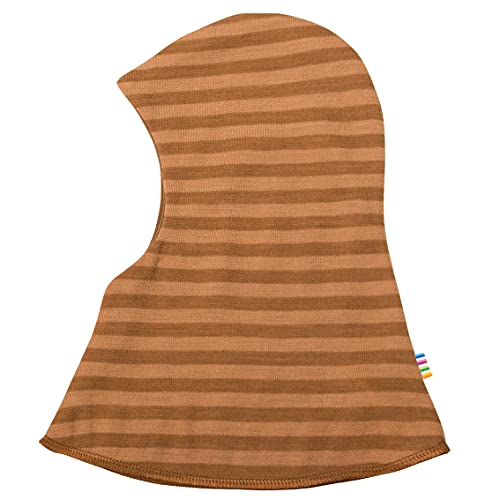 Joha Baby Kinder Jungen Mädchen Schalmütze Merino-Wolle, Größe:52, Farbe:Copper Stripe von Joha