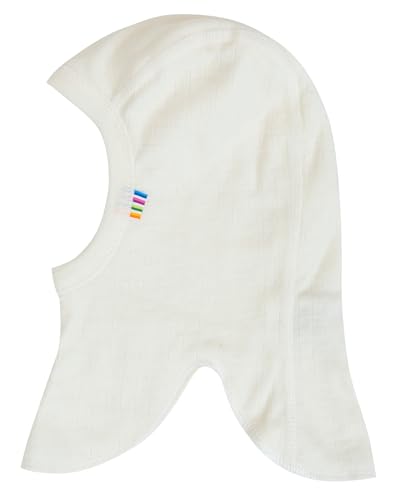 Joha Baby Kinder Unisex Schalmütze Balaclava aus Reiner Merino-Wolle, Größe:48, Farbe:Natur von Joha