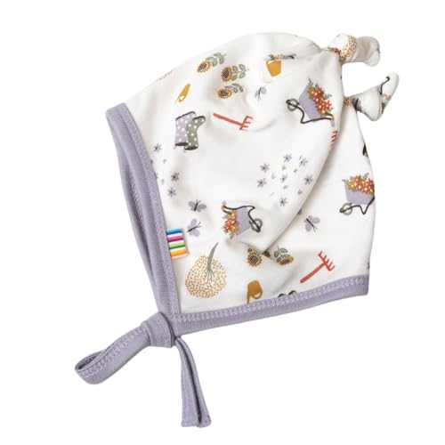 Joha Baby Mädchen Jersey-Mütze Bio-Bambus, Größe:37, Farbe:Lilac von Joha