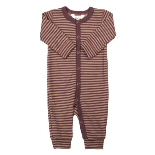 Joha Baby Mädchen Jungen Jumpsuit Merinowolle, Größe:56/62, Farbe:Rose von Joha