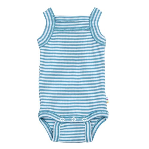Joha Baby Mädchen Trägerbody Sommer Merino-Wolle/Seide, Größe:80, Farbe:Blue von Joha
