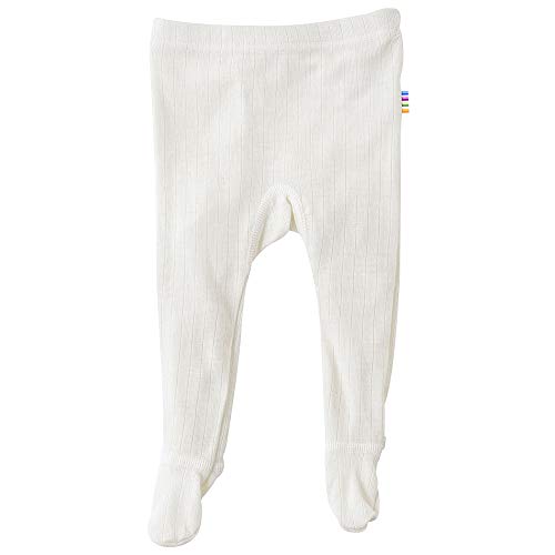 Joha Baby Unisex Leggings mit Fuß aus Reiner Merinowolle Natur, Größe:86-92, Farbe:Natur von Joha