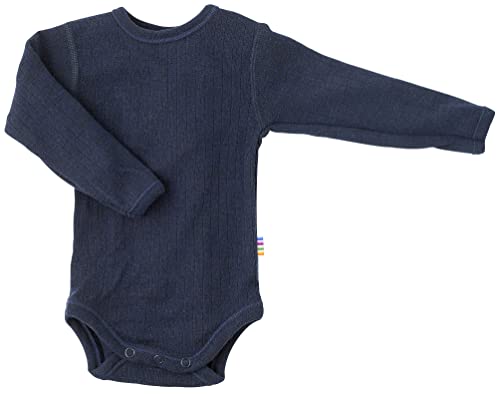 Joha Jungen Kid's Body L/S Merinounterwäsche Blau/Schwarz 60 von Joha