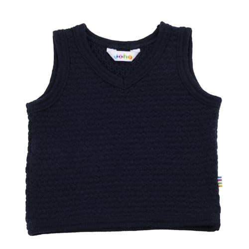 Joha Jungen Pullunder Merino-Wolle, Größe:86/92, Farbe:Navy von Joha