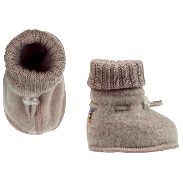 Joha - Kid's 68 Sleeping Booties - Hüttenschuhe Gr 70 braun von Joha