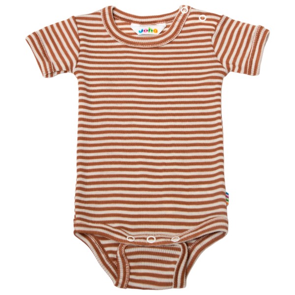 Joha - Kid's Body S/S 67287 - Merinounterwäsche Gr 50;60;70;80;90 beige;braun;grün/türkis von Joha