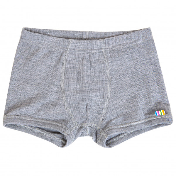 Joha - Kid's Boxershorts Basic - Merinounterwäsche Gr 120 grau von Joha