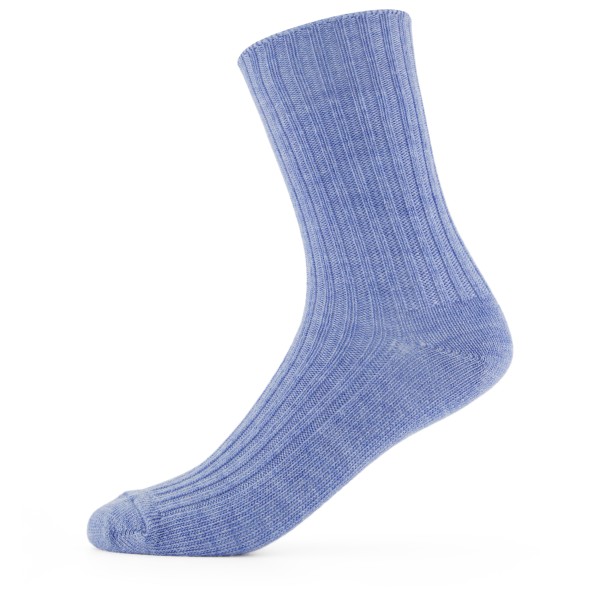 Joha - Kid's Uld-Sok - Merinosocken Gr 23-26 lila von Joha