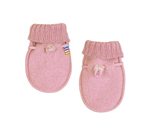 Joha Kinder Baby Handschuhe aus 100% Wolle Old Rosa-60 von Joha