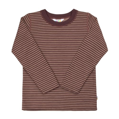 Joha Kinder Jungen Mädchen Langarmshirt Merinowolle, Größe:116/122, Farbe:Rose von Joha