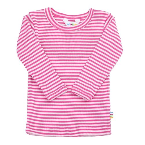 Joha Kinder Unisex Langarmshirt Merino-Wolle/Seide, Größe:68/74, Farbe:pink von Joha