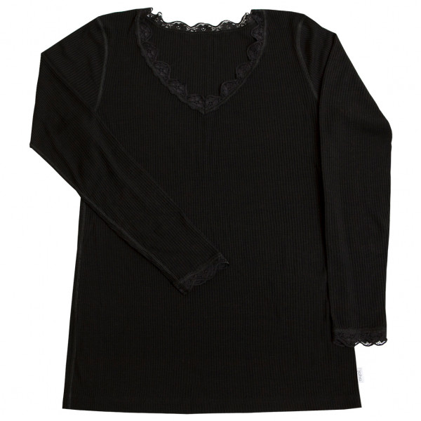 Joha - Women's Blouse I L/S 70/30 - Merinounterwäsche Gr S schwarz von Joha