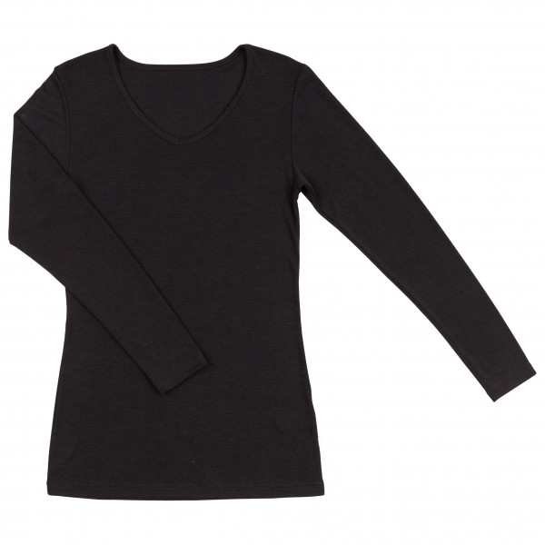 Joha - Women's Blouse L/S 85/15 - Merinounterwäsche Gr XL schwarz von Joha