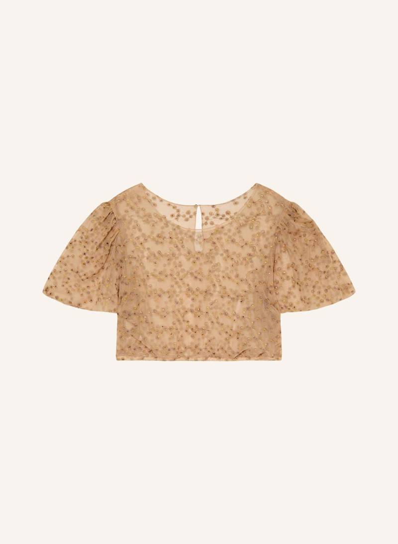 Johann & Johanna Dirndlbluse beige von Johann & Johanna