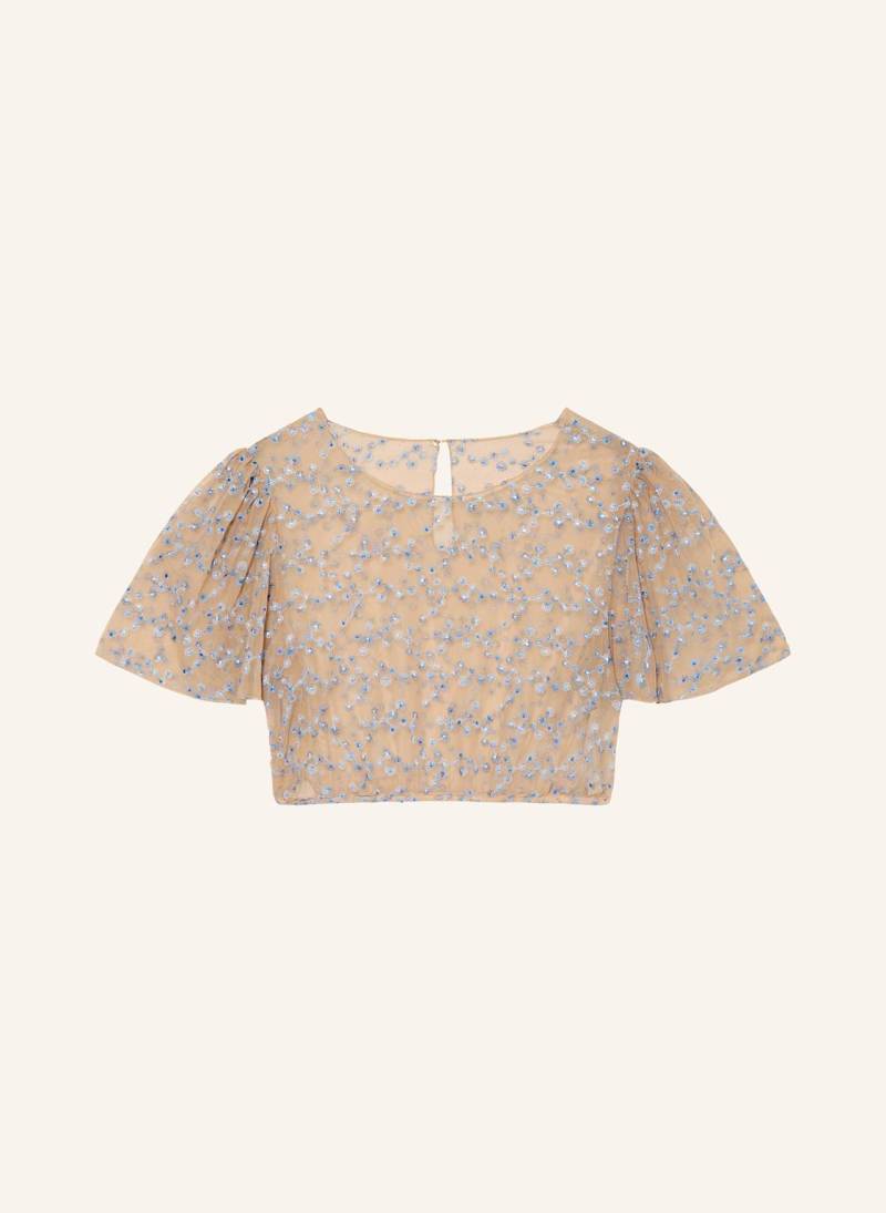 Johann & Johanna Dirndlbluse blau von Johann & Johanna