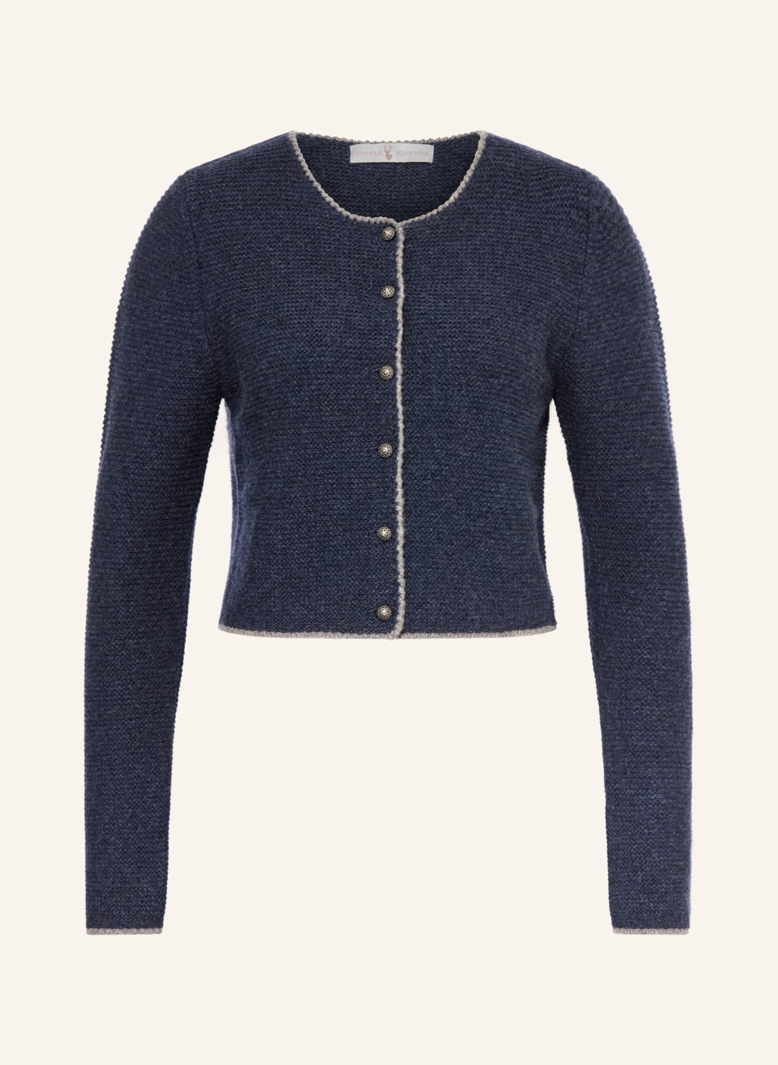 Johann & Johanna Strickjanker grau von Johann & Johanna