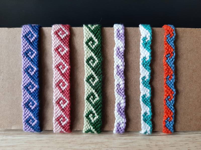 Freundschaftsarmband "Wellen" von JohannasBracelets