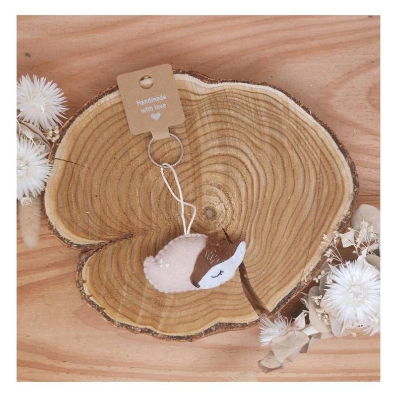 Schlüsselanhänger Aus Filzstoff, Waldtiere Schlüsselanhänger Aus Filzstoff, Waldtiere von JohannasNaehstueble