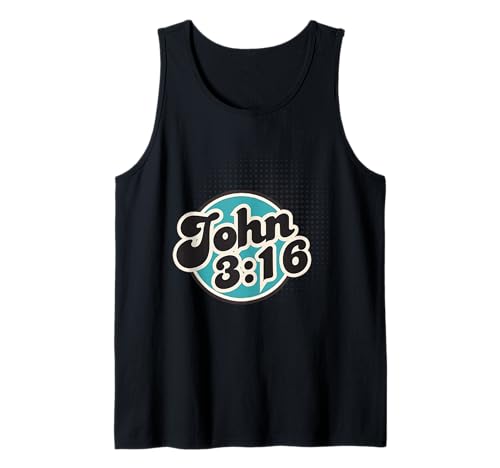 Johannes 3:16, Männer, Frauen und Jugendliche Tank Top Johannes 3:16, Männer, Frauen und Jugendliche Tank Top von John 3:16, Retro Christian Faith
