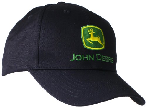 John Deere Herren Basecap Schwarz mit grünem Logo von JOHN DEERE