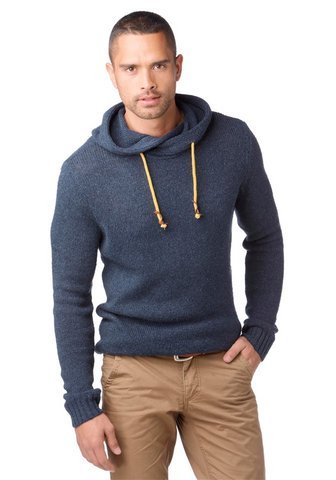 JOHN DEVIN Herren Pullover mit Kapuze Hoodie Marine L von John Devin