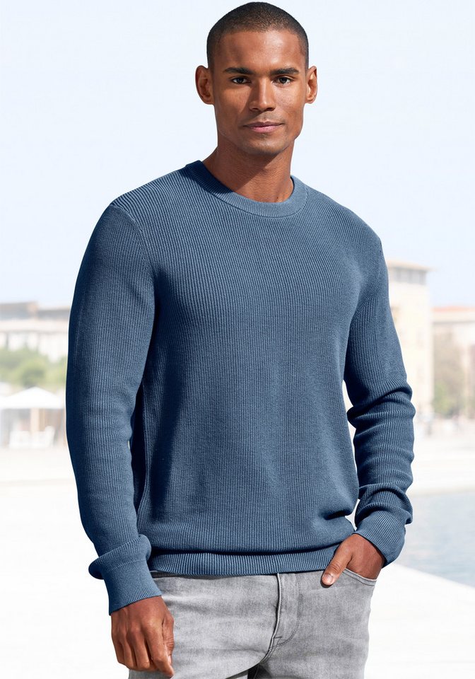 John Devin Strickpullover Pullover in modischen Farben aus Baumwollmischung John Devin Strickpullover Pullover in modischen Farben aus Baumwollmischung von John Devin
