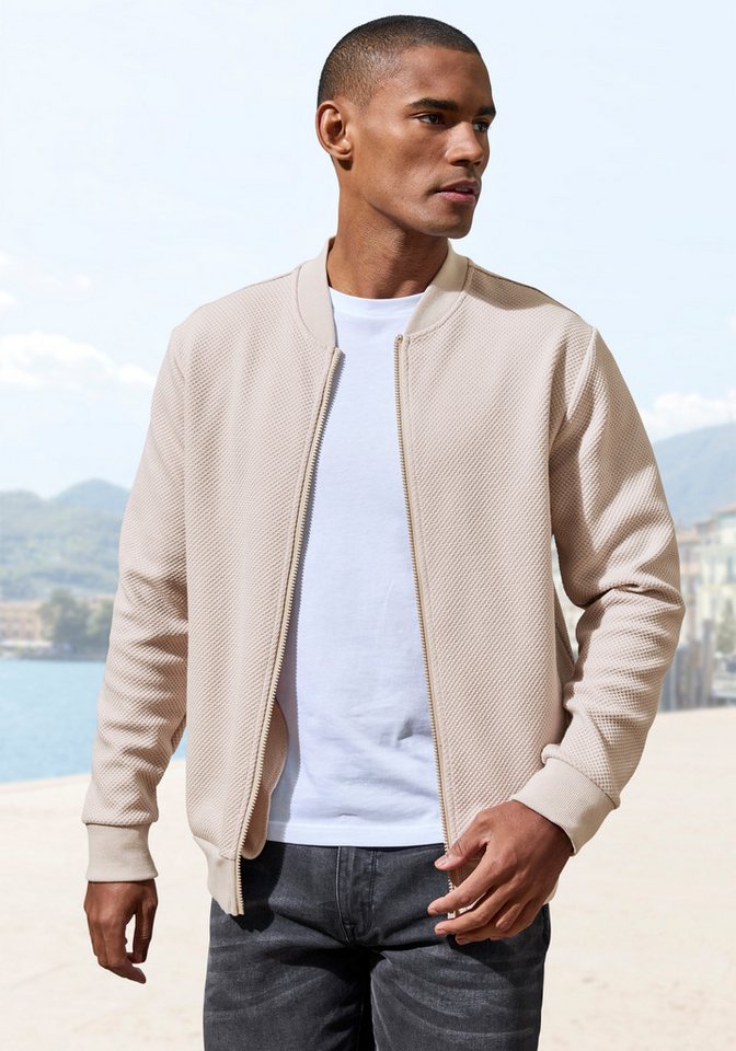 John Devin Sweatjacke aus Struktur-Qualität aus Struktur-Qualität von John Devin