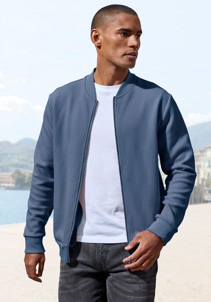 John Devin Sweatjacke aus Struktur-Qualität aus Struktur-Qualität von John Devin