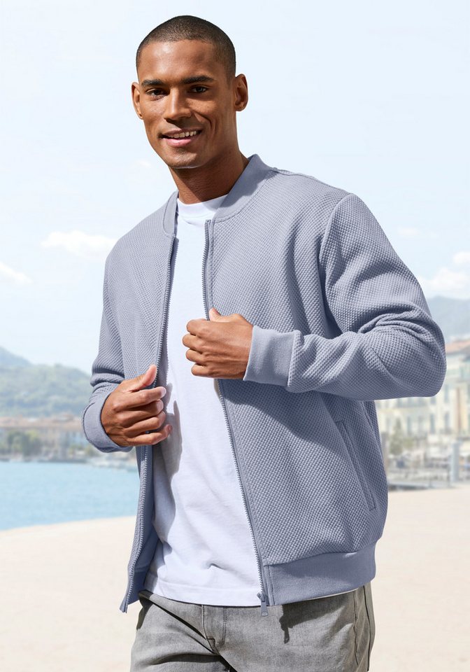 John Devin Sweatjacke aus Struktur-Qualität aus Struktur-Qualität von John Devin