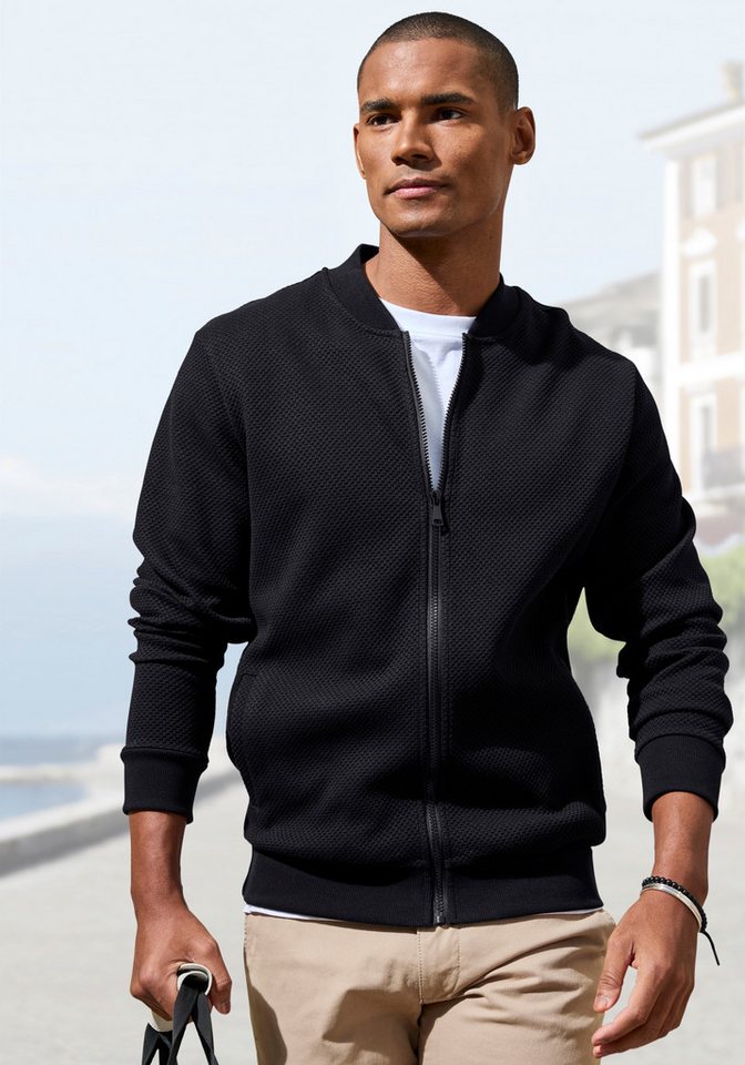 John Devin Sweatjacke aus Struktur-Qualität aus Struktur-Qualität von John Devin