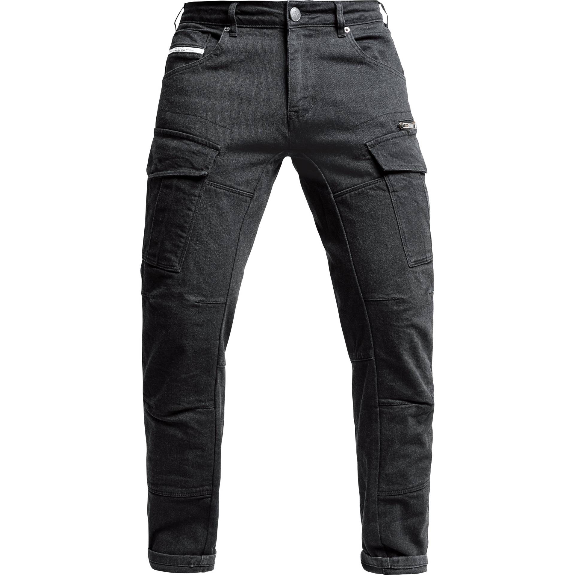 John Doe Defender Mono Cargo Motorradhose schwarz 38/32 Herren von John Doe