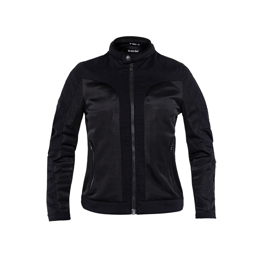 John Doe John Doe Aero Mesh Damen Jacke schwarz XL DamenschwarzXL - Motorradbekleidung - Motorradjacken von John Doe
