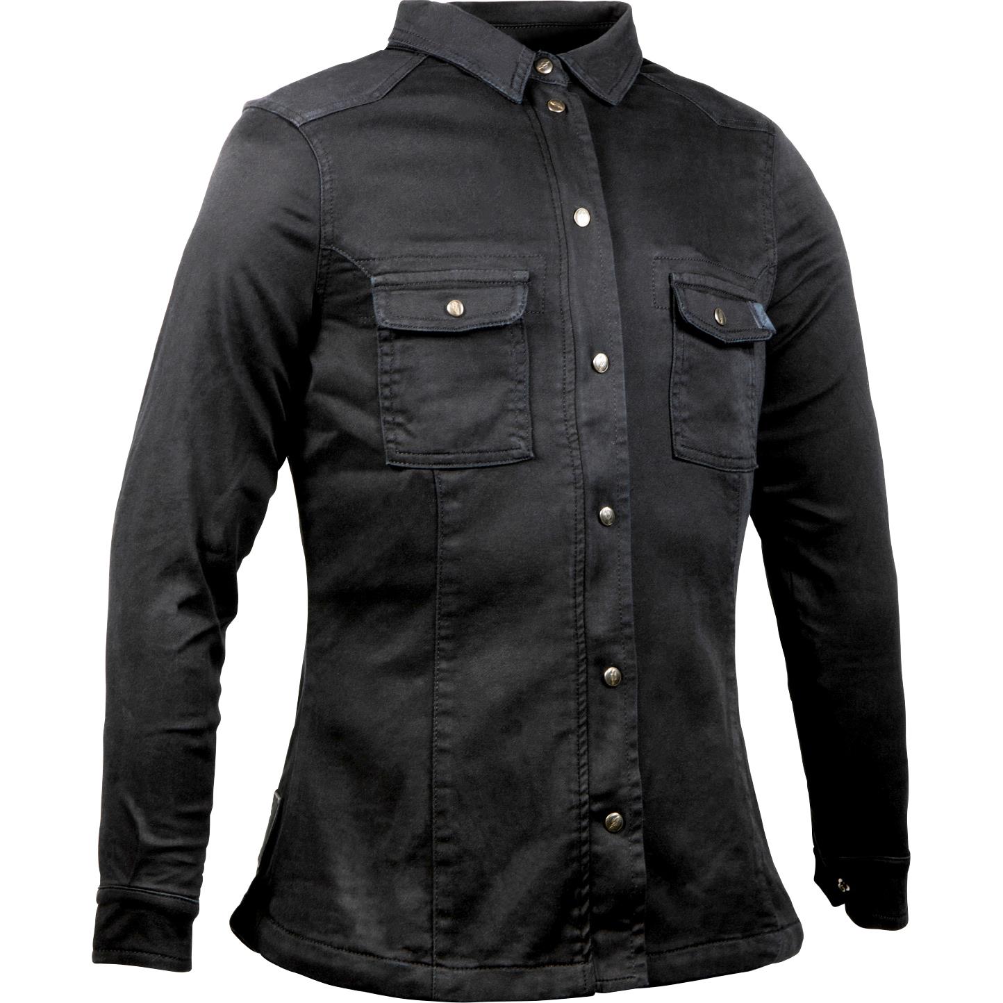 John Doe John Doe Damen Motoshirt Hemd schwarz XXL DamenschwarzXXL - Motorradbekleidung - Damen Motorradbekleidung von John Doe